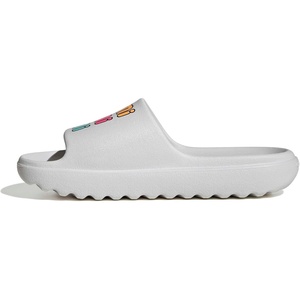 adidas Unisex Adult Adilette Lumia Sandals(Dash Grey/Lucid Pink/Tangerine)