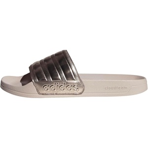 adidas Unisex Adult Adilette Shower Slide Sandal(Champagne Metallic/Champagne Metallic/Putty Mauve)