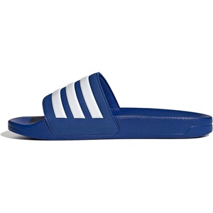 adidas Unisex Adult Adilette Shower Slide Sandal(Team Royal Blue/White/Team Royal Blue)