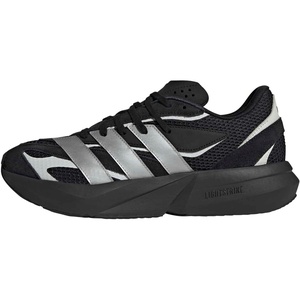 adidas Unisex Adult Lightblaze Athletic Sandals(Black/Matte Silver/Black)
