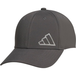 adidas Unisex Adult Showcase Hat – Showcase Adjustable Athletic Sports Cap(Grey Six/Black/Black)