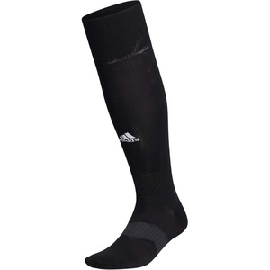 adidas Unisex Metro Soccer Socks or Calf Sleeves (1 Pair) Over-the-Calf(Black)