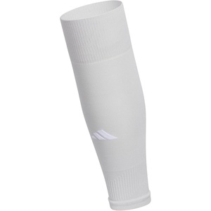 adidas Unisex Metro Soccer Socks or Calf Sleeves (1 Pair) Over-the-Calf(Team Light Grey/White/Calf Sleeve)