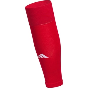 adidas Unisex Metro Soccer Socks or Calf Sleeves (1 Pair) Over-the-Calf(Team Power Red/White/Calf Sleeve)