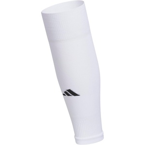adidas Unisex Metro Soccer Socks or Calf Sleeves (1 Pair) Over-the-Calf(White/Black/Calf Sleeve)