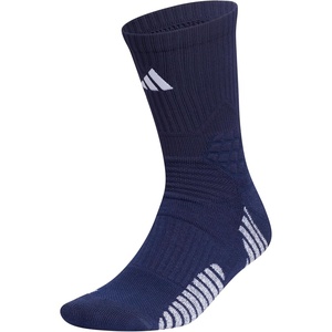 adidas Unisex Select Basketball Socks (1 Pair)(Team Navy Blue/White/1/Crew)