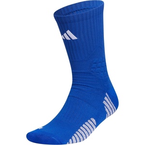 adidas Unisex Select Basketball Socks (1 Pair)(Team Royal Blue/White/1/Crew)