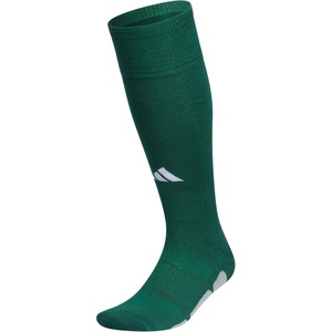 adidas Utility All Sport Socks for Men, Women, Youth Boys and Girls, 1-Pack(Team Dark Green/White/2)