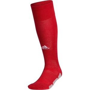 adidas Utility All Sport Socks for Men, Women, Youth Boys and Girls, 1-Pack(Team Power Red/Light Onix Grey/White)