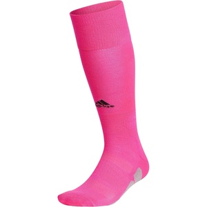adidas Utility All Sport Socks for Men, Women, Youth Boys and Girls, 1-Pack(Team Shock Pink/Light Onix Grey/Black)