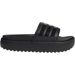 adidas Women’s Adilette Platform Slide Sandals(Black/Black/Black)