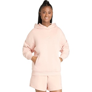 adidas Women’s All Szn Fleece Loose Hoodie(Blush Pink)