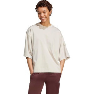 adidas Women’s All Szn Soft Lux Loose T-Shirt(Wonder Alumina)