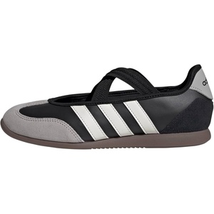 adidas Women’s Barreda Mary Jane Shoes(Black/White/Gum)