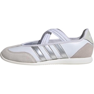 adidas Women’s Barreda Mary Jane Shoes(White/Silver Metallic/Off White)
