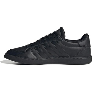 adidas Women’s Breaknet Sleek Sneakers(Black/Black/Iron Metallic)