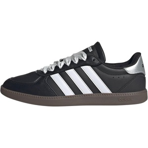 adidas Women’s Breaknet Sleek Sneakers(Black/White/Gum)