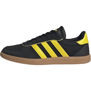adidas Women’s Breaknet Sleek Sneakers(Black/Yellow/Powder Yellow)