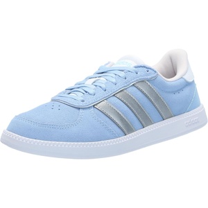 adidas Women’s Breaknet Sleek Sneakers(Blue/Silver Metallic/Halo Blue)