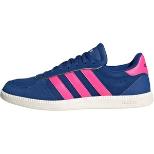 adidas Women’s Breaknet Sleek Sneakers(Collegiate Royal/Lucid Pink/White)