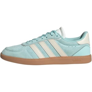 adidas Women’s Breaknet Sleek Sneakers(Semi Flash Aqua Wonder White Core White)