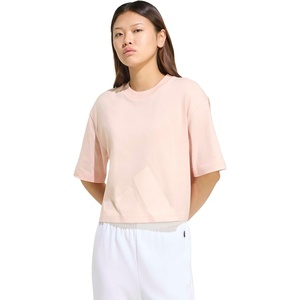 adidas Women’s Essentials Big Logo Boyfriend T-Shirt(Blush Pink/Pink Tint)
