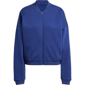 adidas Women’s Essentials Contemporary Logo Bomber Jacket(Dark Blue)