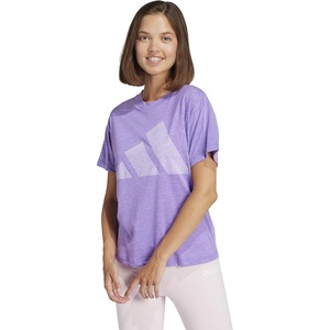 adidas Women’s Essentials Winners T-Shirt(Violet Fusion/White)
