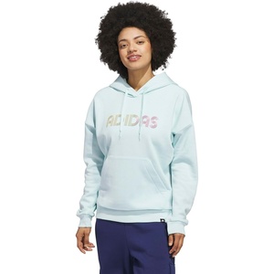 adidas Women’s Wordmark Graphic Hoodie(Halo Mint)