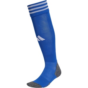 adidas unisex 3-stripe Hoop Soccer Socks (1-pair) With Arch Compression for a Secure Fit(Team Royal Blue/White)