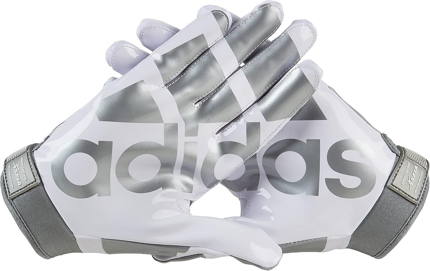 image:imageAdidas ADIFAST 30 Adult Football Receiver GloveWhiteSilver