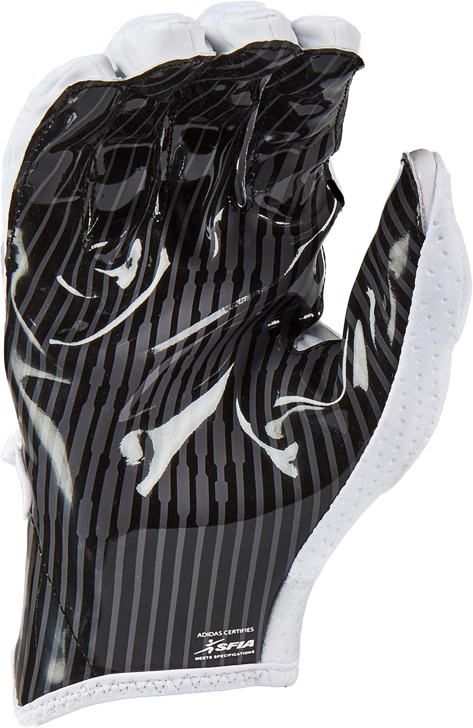 image:imageAdidas Freak 50 Padded Adult Football Receiver GloveWhiteBlack