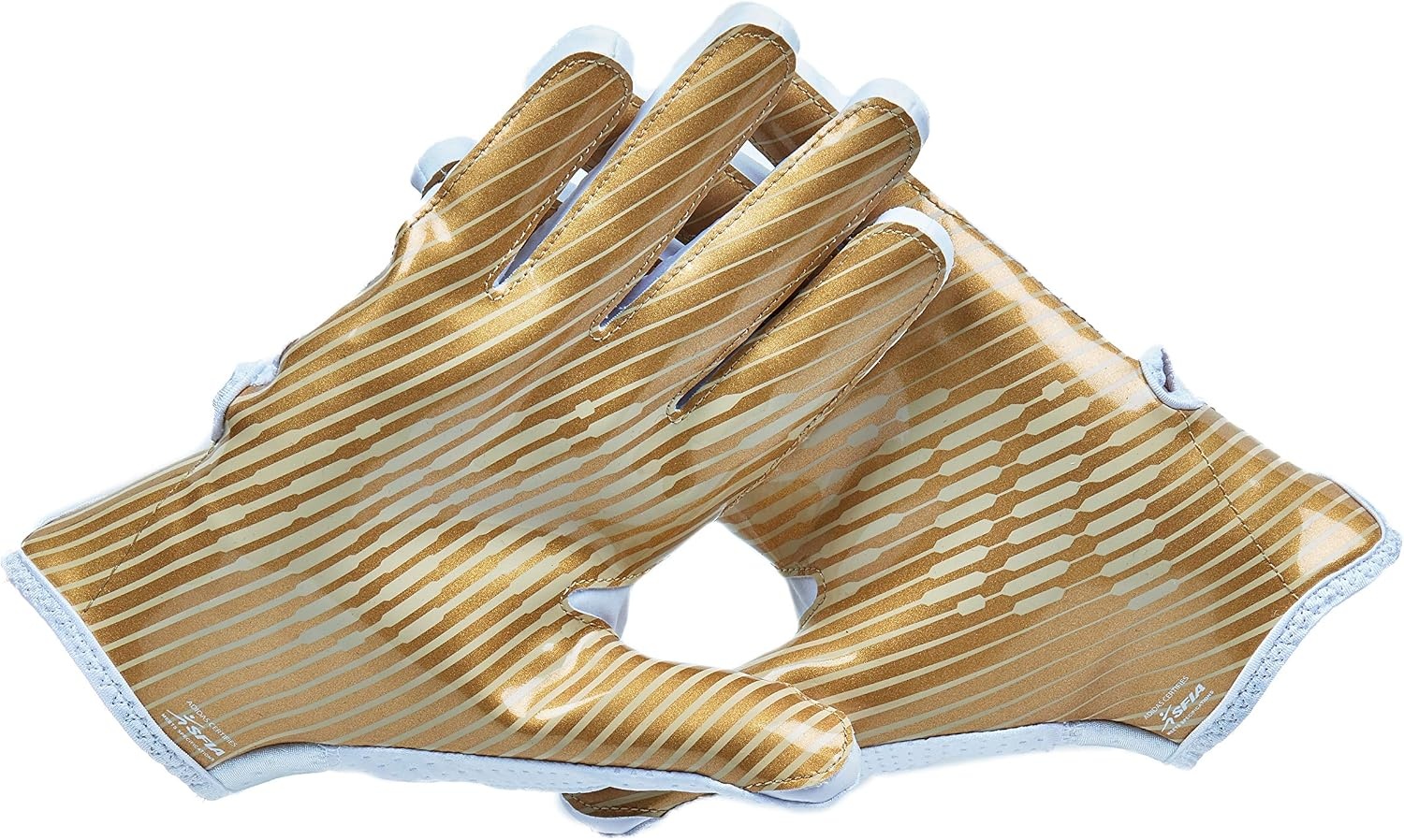 image:imageAdidas Freak 50 Padded Adult Football Receiver GloveWhiteMetallic Gold