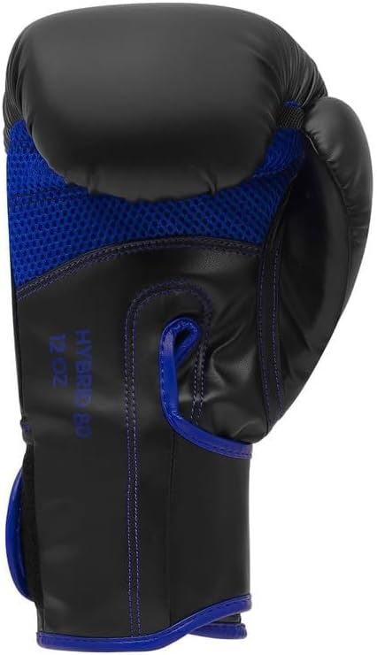 image:imageAdidas Hybrid 80 Boxing Gloves Adult Boxing Gloves for Men amp Women Heavy Bag Gloves Kickboxing Gloves for Women MMA Sparring Gloves Punching Bag Gloves for MenBlackBlue
