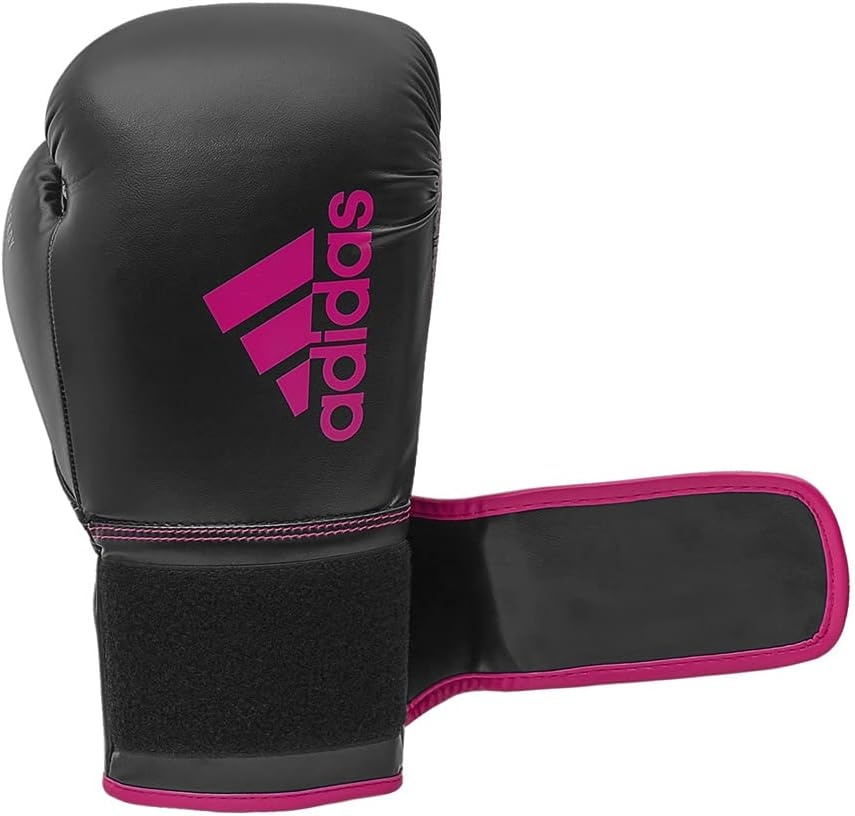 image:imageAdidas Hybrid 80 Boxing Gloves Adult Boxing Gloves for Men amp Women Heavy Bag Gloves Kickboxing Gloves for Women MMA Sparring Gloves Punching Bag Gloves for MenBlackShock Pink