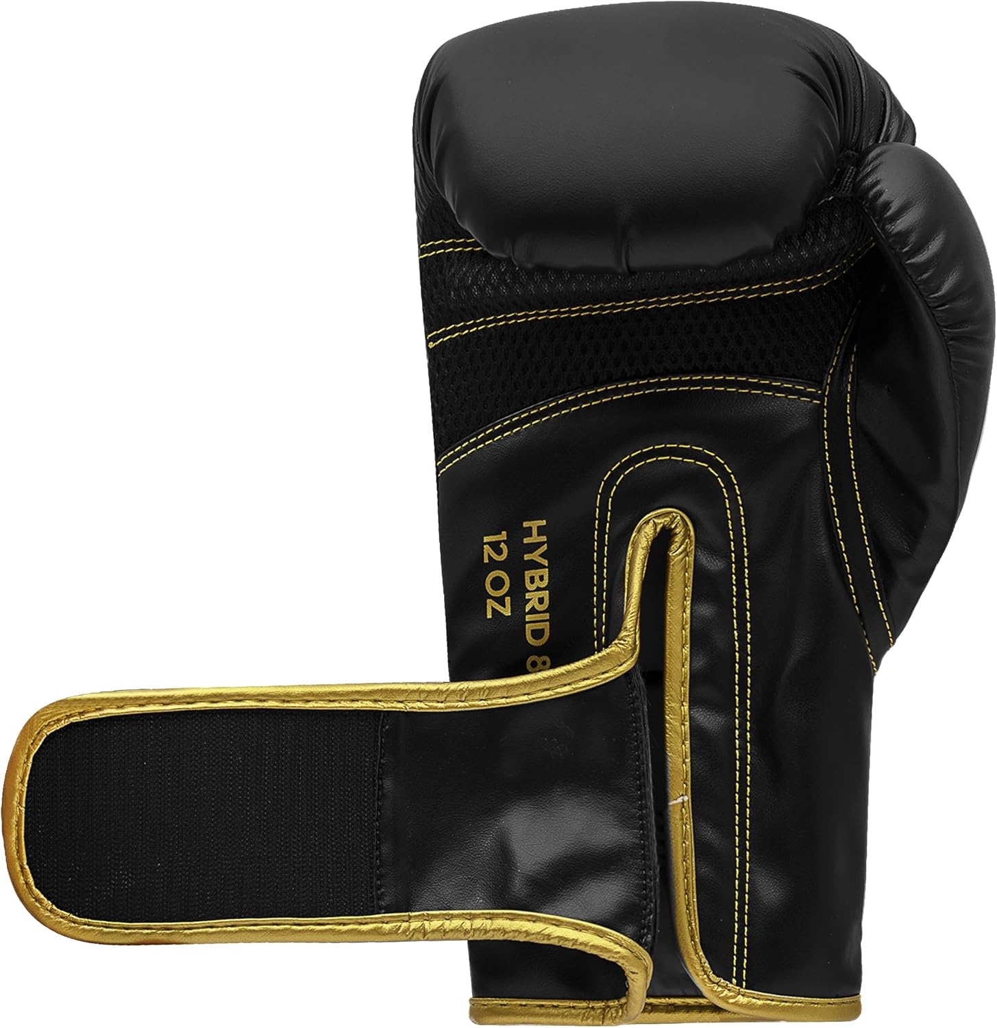 image:imageAdidas Hybrid 80 Boxing Gloves Adult Boxing Gloves for Men amp Women Heavy Bag Gloves Kickboxing Gloves for Women MMA Sparring Gloves Punching Bag Gloves for MenBlackGold