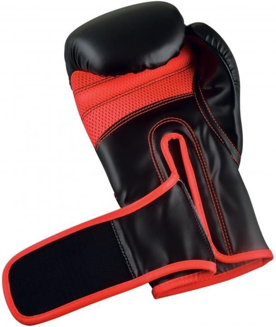 image:imageAdidas Hybrid 80 Boxing Gloves Adult Boxing Gloves for Men amp Women Heavy Bag Gloves Kickboxing Gloves for Women MMA Sparring Gloves Punching Bag Gloves for MenBlackRED