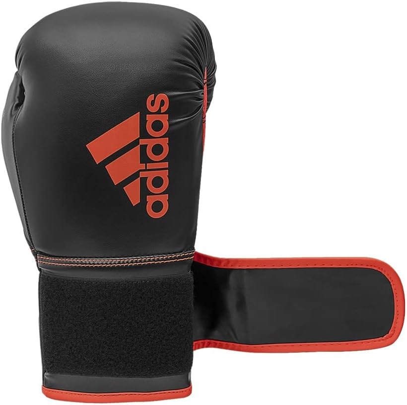 image:imageAdidas Hybrid 80 Boxing Gloves Adult Boxing Gloves for Men amp Women Heavy Bag Gloves Kickboxing Gloves for Women MMA Sparring Gloves Punching Bag Gloves for MenBlackRED