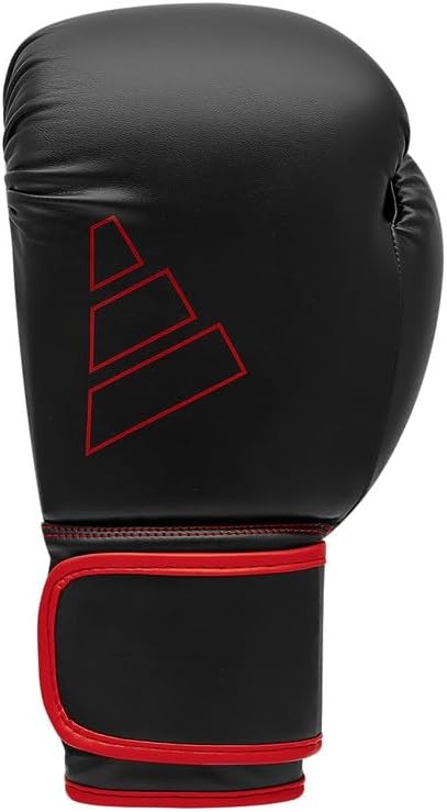 image:imageAdidas Hybrid 80 Boxing Gloves Adult Boxing Gloves for Men amp Women Heavy Bag Gloves Kickboxing Gloves for Women MMA Sparring Gloves Punching Bag Gloves for MenBlackRED