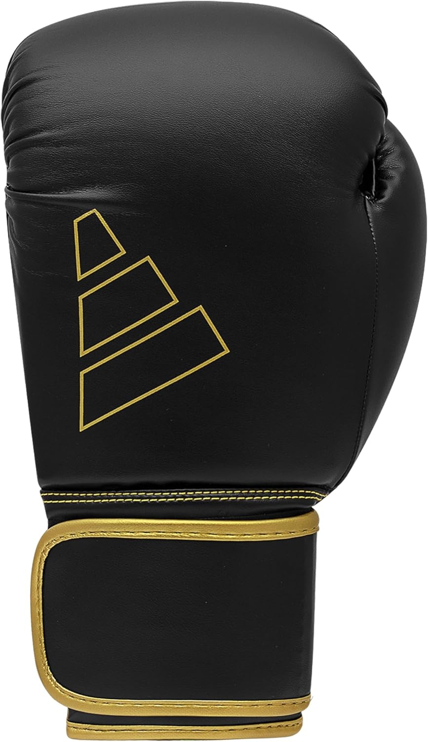 image:imageAdidas Hybrid 80 Boxing Gloves Adult Boxing Gloves for Men amp Women Heavy Bag Gloves Kickboxing Gloves for Women MMA Sparring Gloves Punching Bag Gloves for MenBlackGold