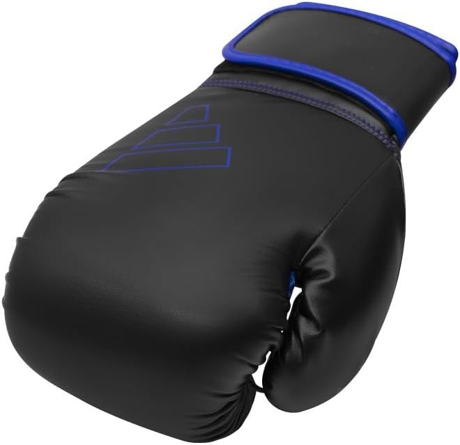 image:imageAdidas Hybrid 80 Boxing Gloves Adult Boxing Gloves for Men amp Women Heavy Bag Gloves Kickboxing Gloves for Women MMA Sparring Gloves Punching Bag Gloves for MenBlackBlue