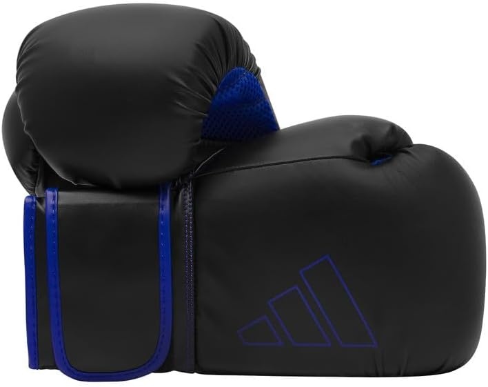 image:imageAdidas Hybrid 80 Boxing Gloves Adult Boxing Gloves for Men amp Women Heavy Bag Gloves Kickboxing Gloves for Women MMA Sparring Gloves Punching Bag Gloves for MenBlackBlue