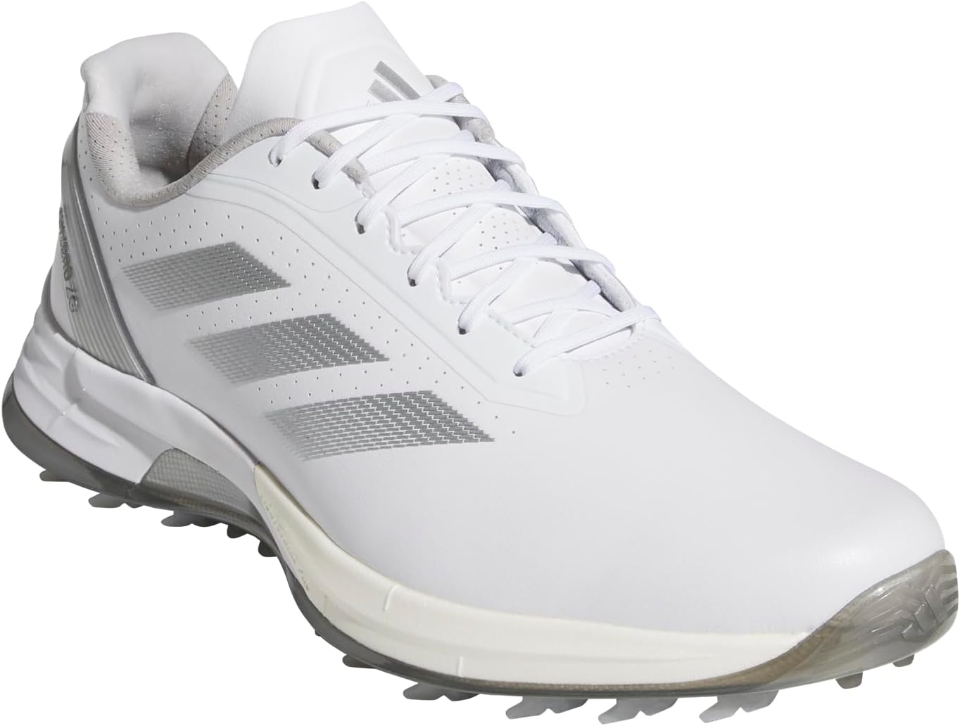 image:imageAdidas Mens Adizero Zg Spikeless Golf ShoesFootwear WhiteGrey ThreeSilver Metallic