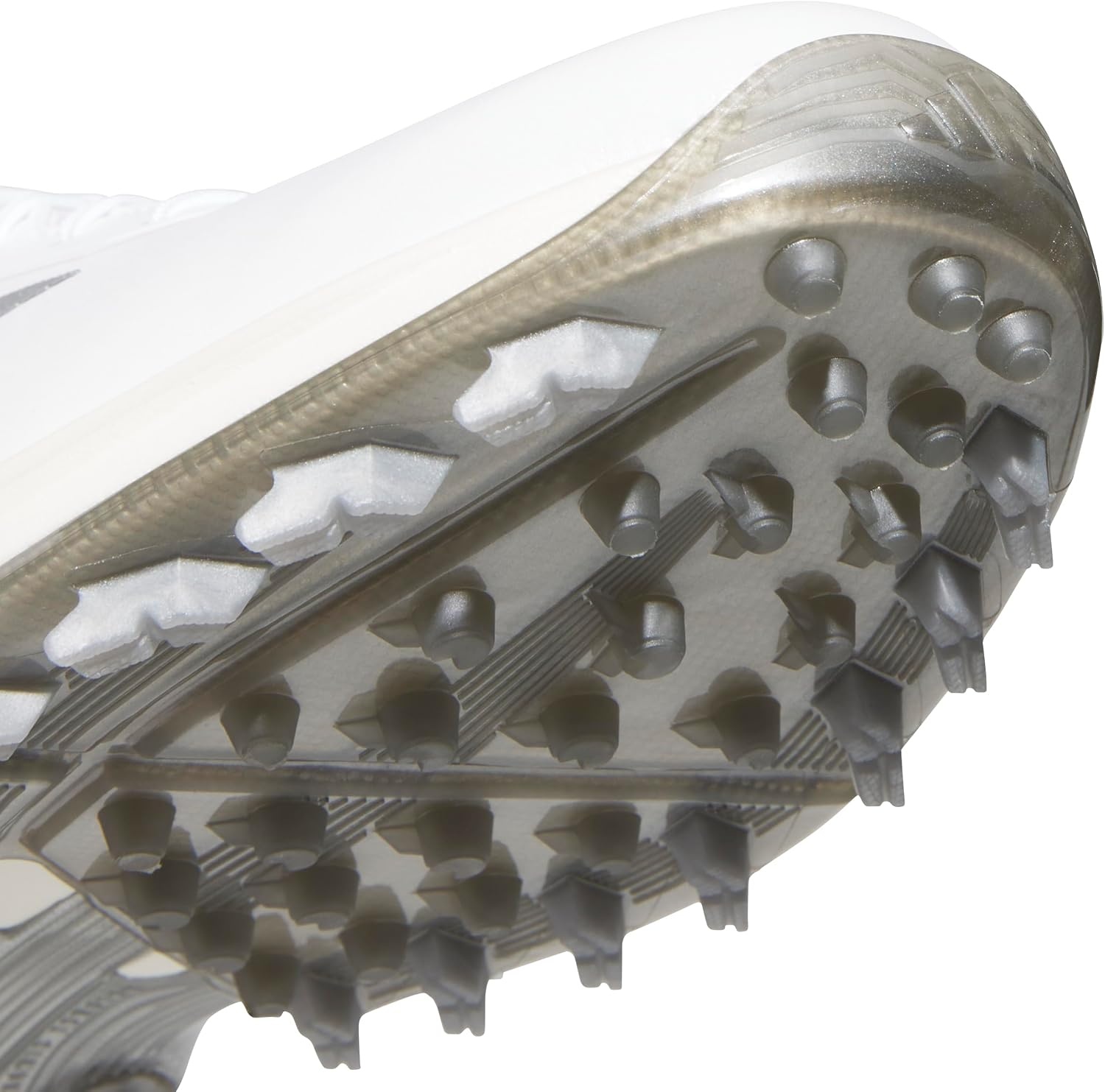 image:imageAdidas Mens Adizero Zg Spikeless Golf ShoesFootwear WhiteGrey ThreeSilver Metallic