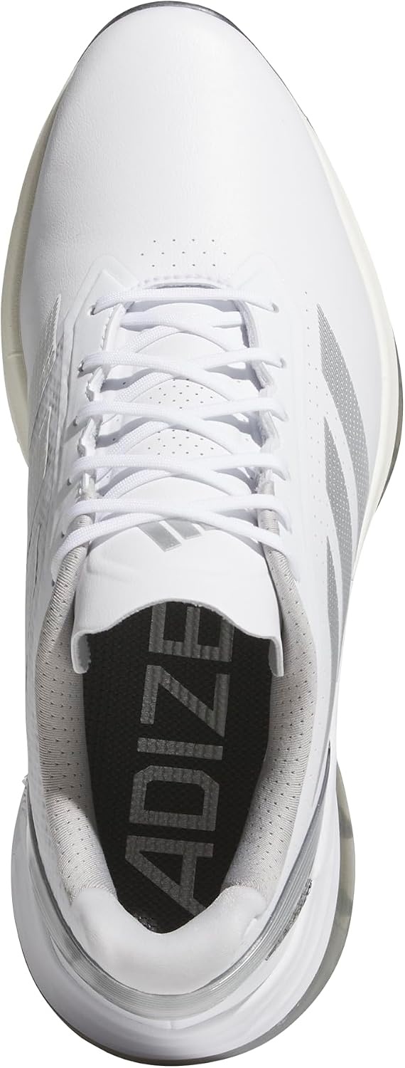 image:imageAdidas Mens Adizero Zg Spikeless Golf ShoesFootwear WhiteGrey ThreeSilver Metallic