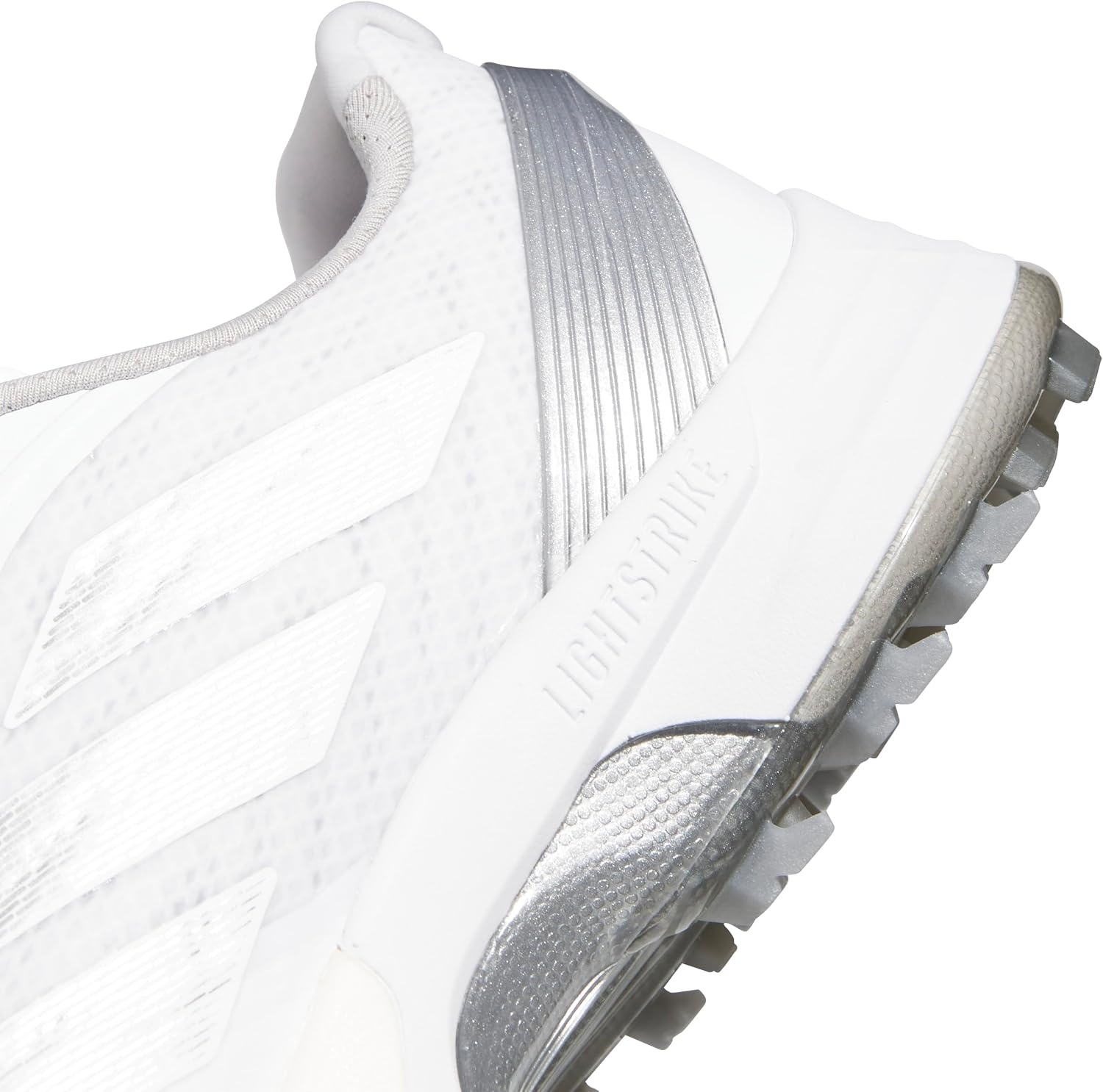 image:imageAdidas Mens Adizero Zg Spikeless Golf ShoesFootwear WhiteGrey ThreeSilver Metallic