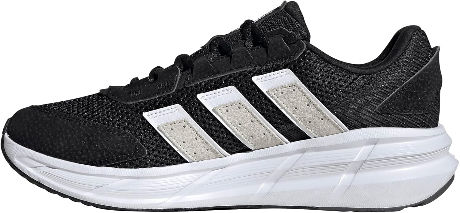 image:imageAdidas Mens AstrastarBlackWhiteGrey
