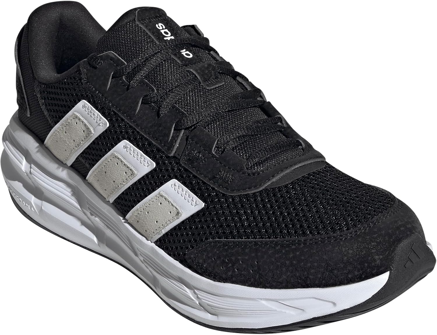 image:imageAdidas Mens AstrastarBlackWhiteGrey