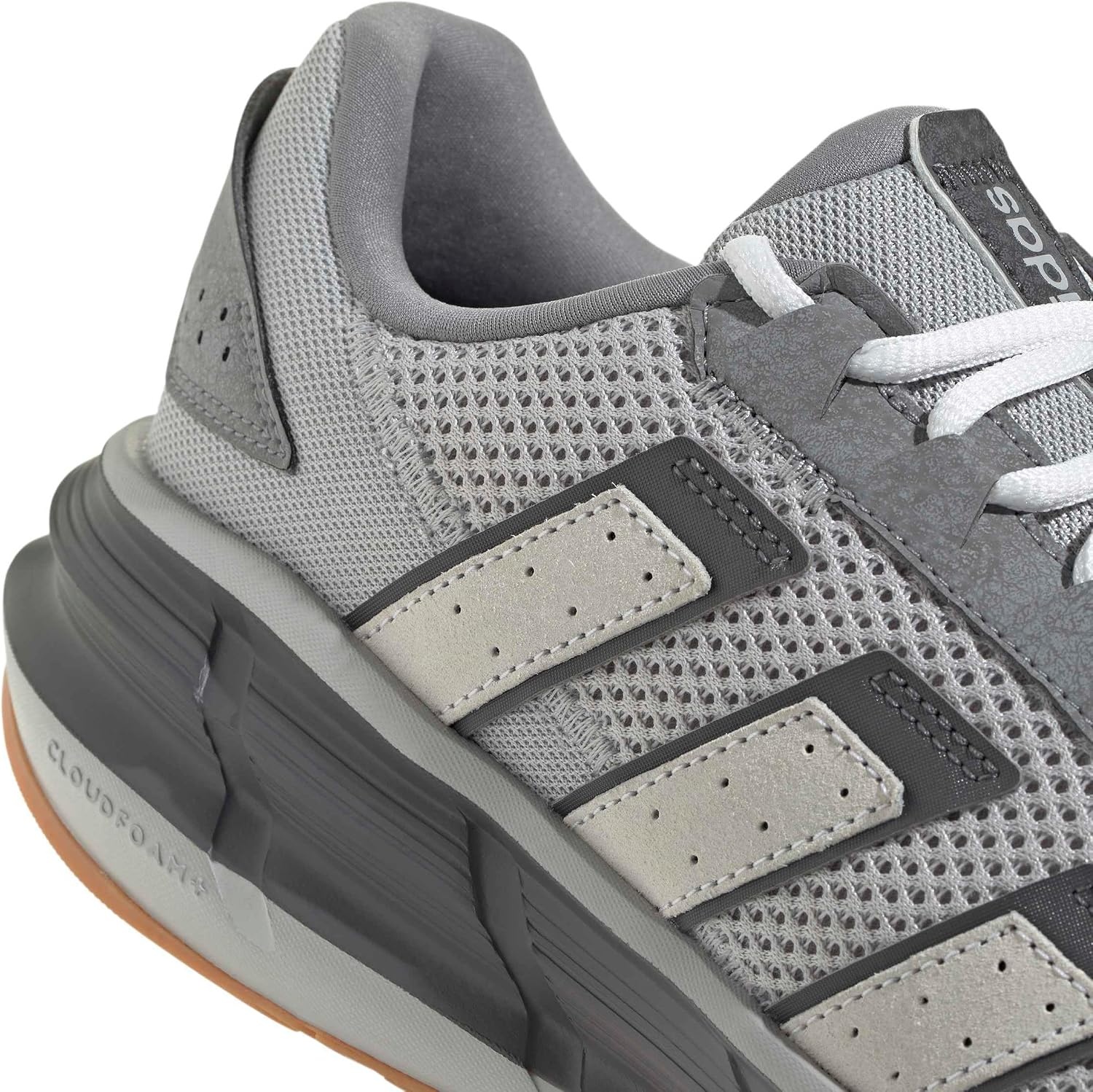 image:imageAdidas Mens AstrastarGreyWhiteGrey