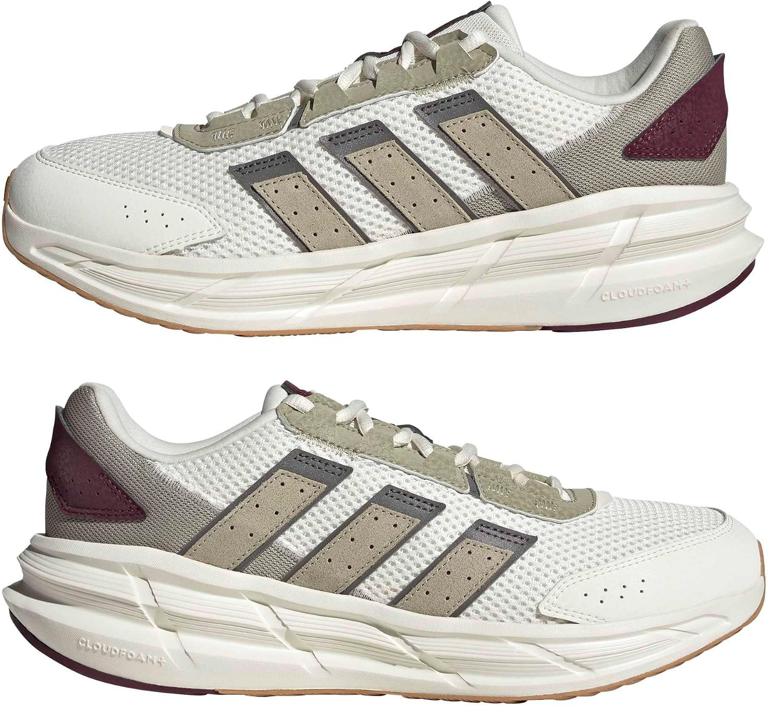 image:imageAdidas Mens AstrastarOff WhiteMaroon